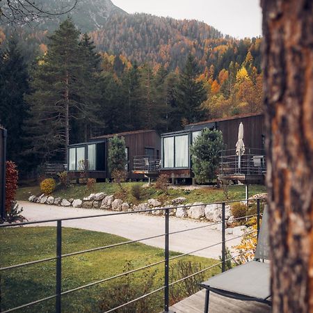 Skyview Chalets Am Camping Toblacher See 外观 照片