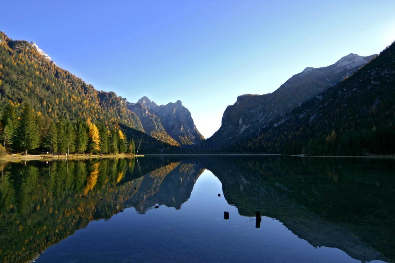 Skyview Chalets Am Camping Toblacher See 外观 照片