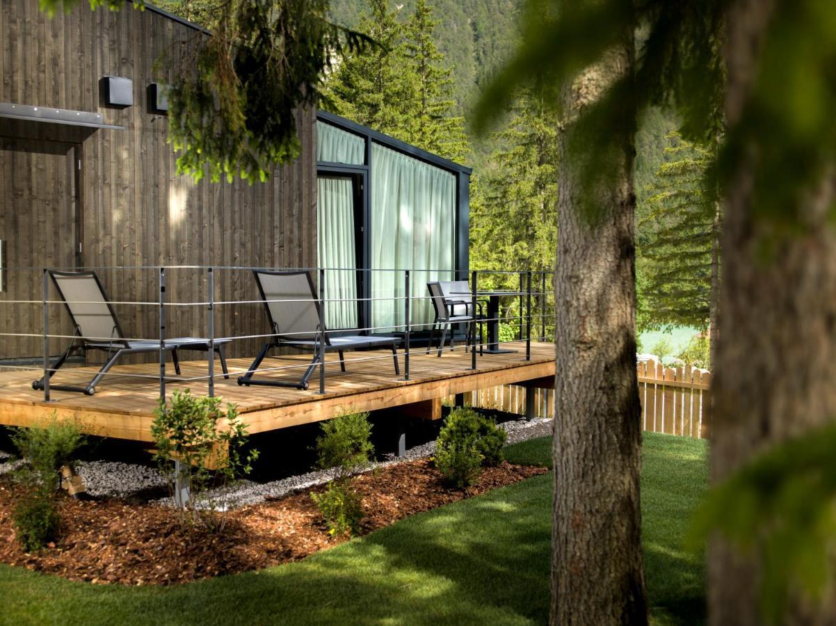 Skyview Chalets Am Camping Toblacher See 外观 照片